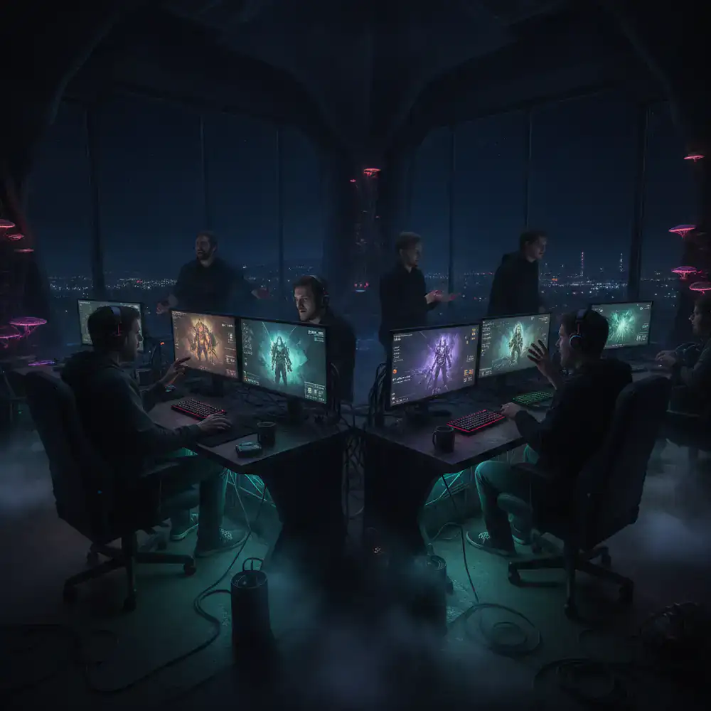 Evento online de la comunidad probando la beta del juego